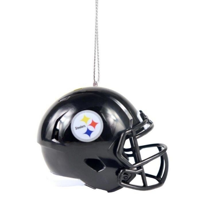 Pittsburgh Steelers Team Helmet Christmas Ornament