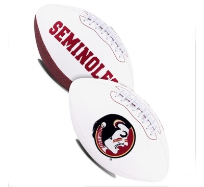 Florida State Seminoles Rawlings Full Size Football w/autograph Pen