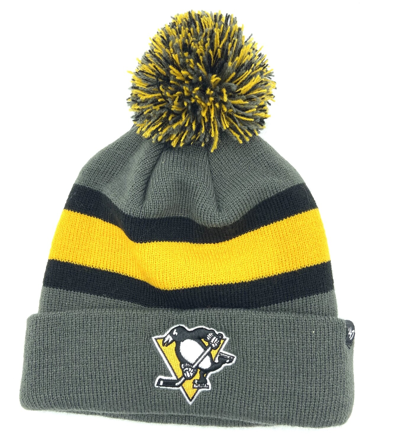 Pittsburgh Penguins Men’s 47 Brand Cuffed Pom Knit Hat