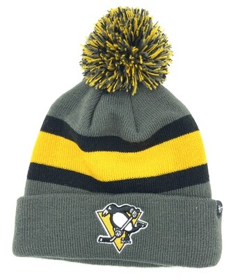 Pittsburgh Penguins Men’s 47 Brand Cuffed Pom Knit Hat