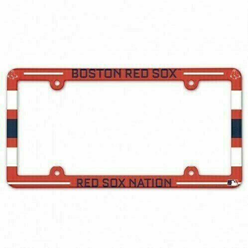 Boston Red Sox Plastic License Plate Frame
