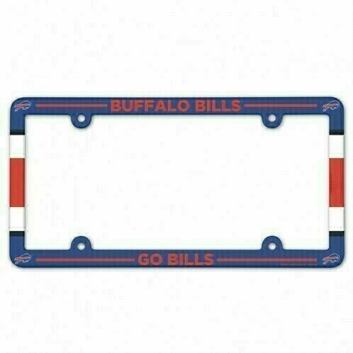 Buffalo Bills Plastic License Plate Frame