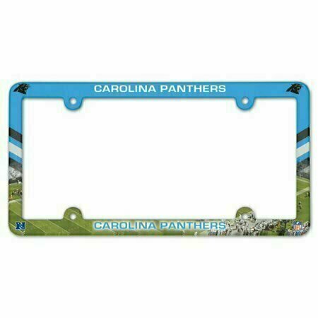 Carolina Panthers Plastic License Plate Frame