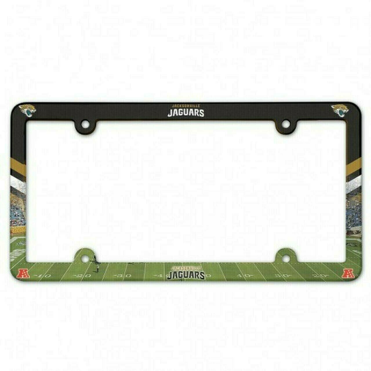 Jacksonville Jaguars Plastic License Plate Frame