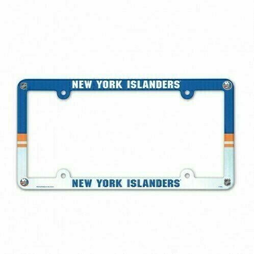 New York Islanders Plastic License Plate Frame