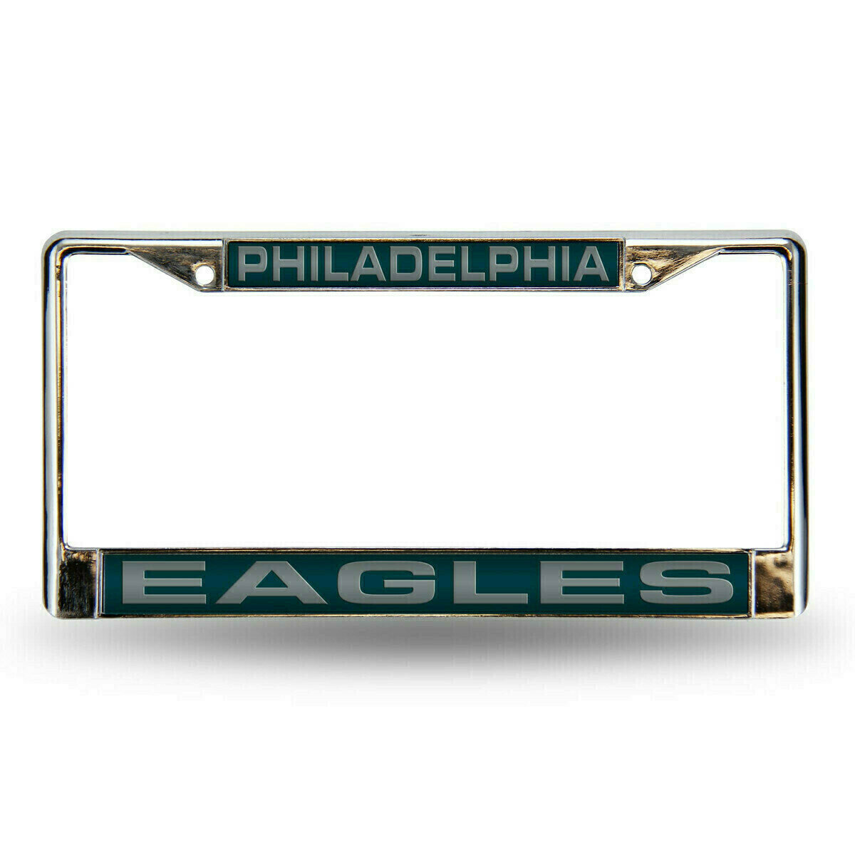 Philadelphia Eagles Laser Chrome Metal License Plate Frame