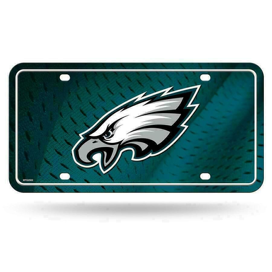 Philadelphia Eagles Lightweight Metal License Plate