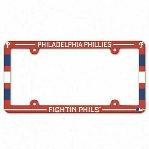 Philadelphia Phillies Plastic License Plate Frame