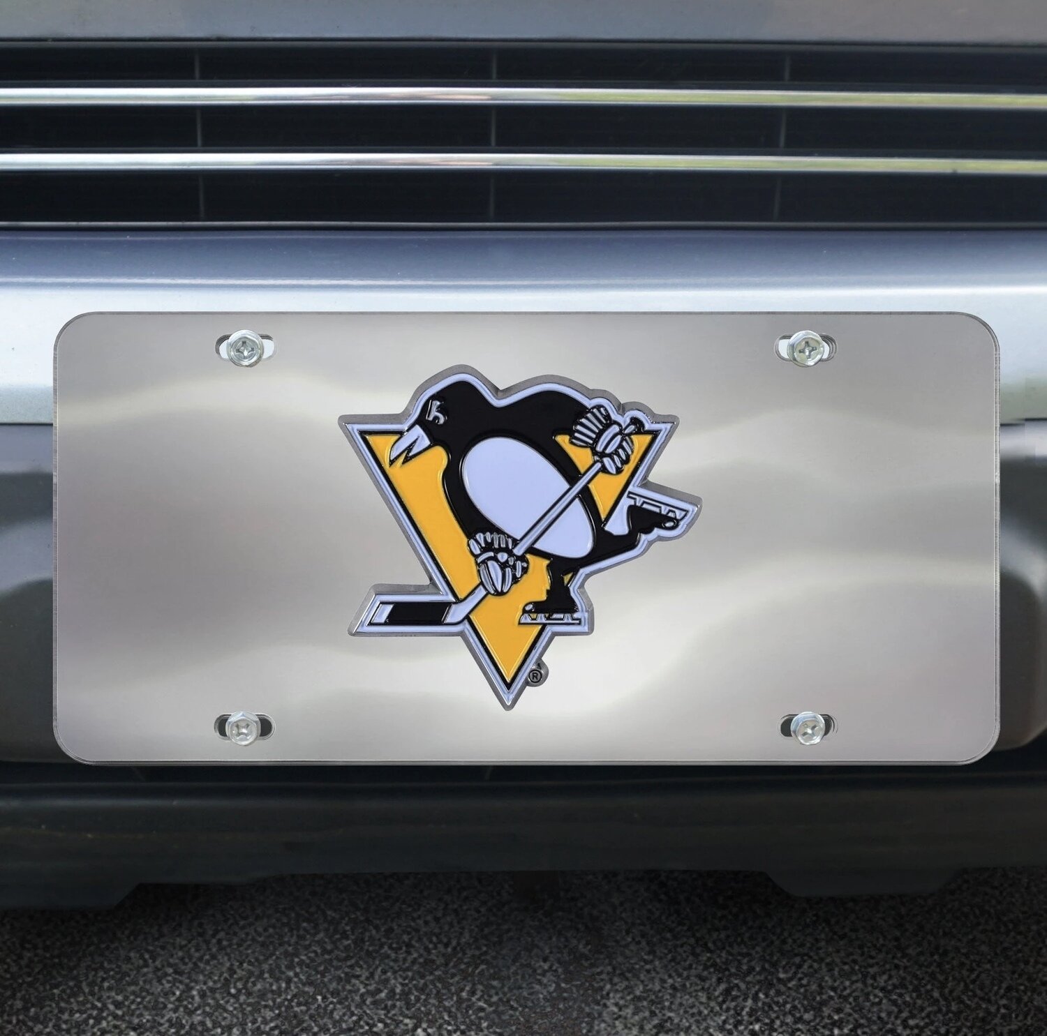 Pittsburgh Penguins Sports Licensing Solutions Die Cast License Plate