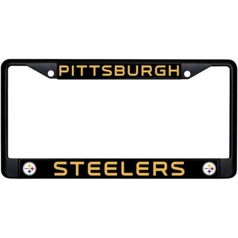 Chrome Steelers License Plate Frame