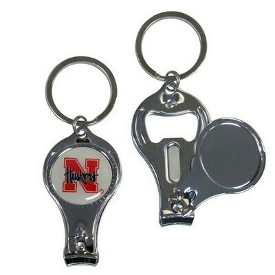 Nebraska Cornhuskers 3 in 1 Keychain