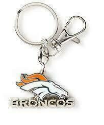 Denver Broncos Heavyweight Key Ring