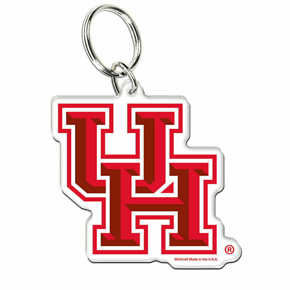 Houston Cougars Metal Key Ring