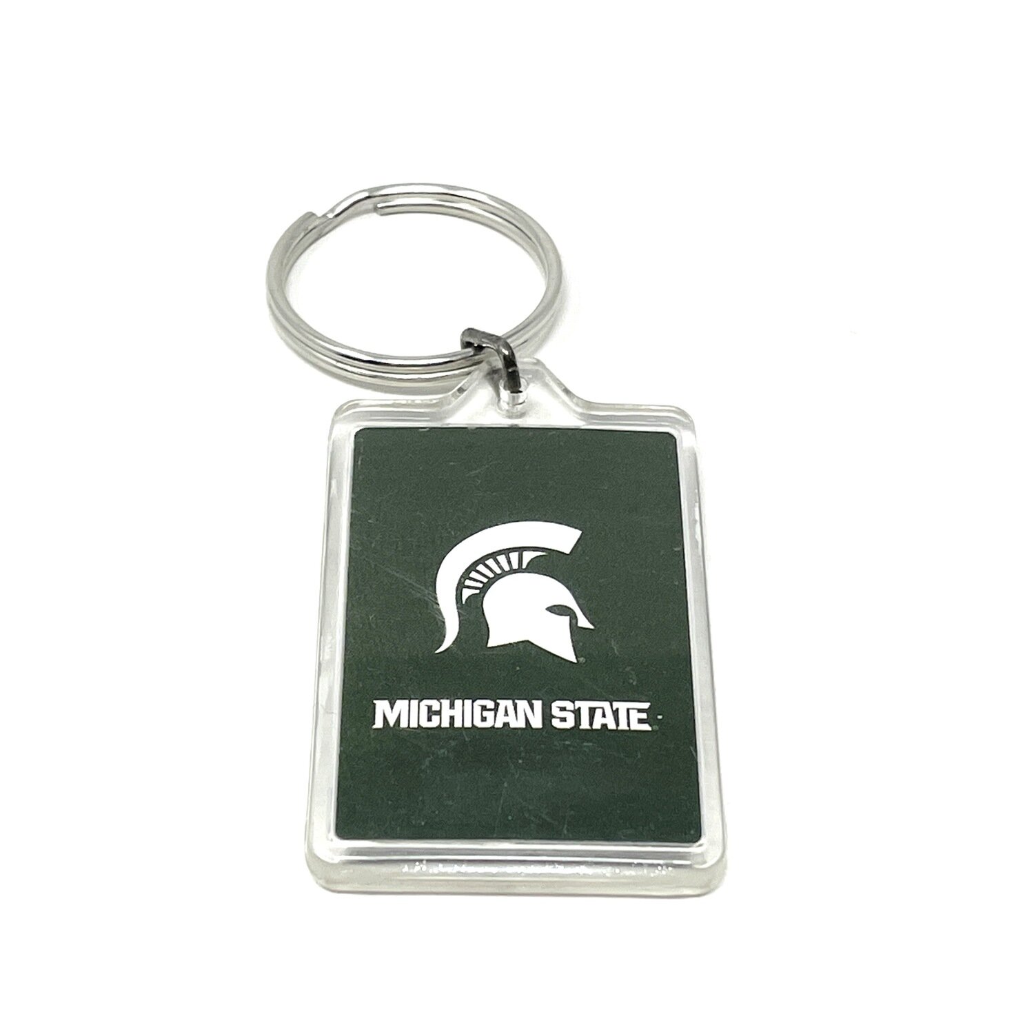 Michigan State Spartans Acrylic Key Ring