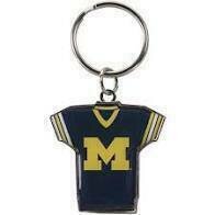 Michigan Wolverines Jersey Key Ring