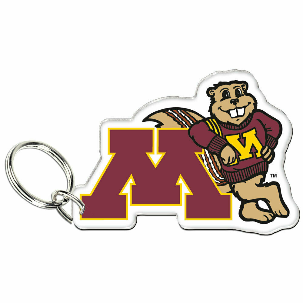 Minnesota Gophers Metal Key Ring