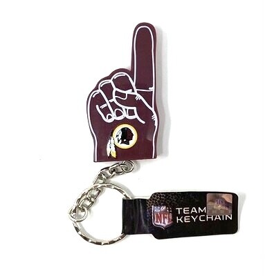 Washington Redskins #1 Finger Key Ring