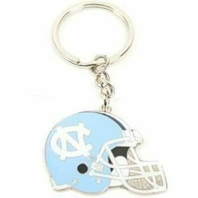 North Carolina Tar Heels Helmet Key Ring