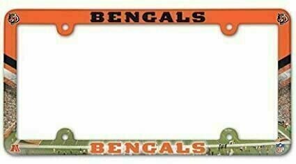 Cincinnati Bengals Plastic License Plate Frame Cincinnati Bengals Plastic License Plate Frame