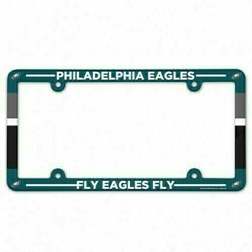 Philadelphia Eagles Team Plastic License Plate Frame