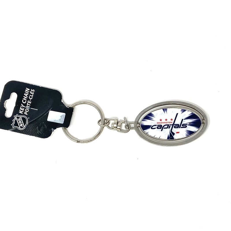 Washington Capitals Metal Key Ring