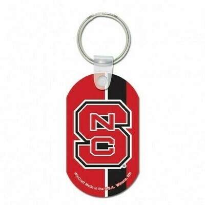 NC State Wolfpack Metal Key Ring