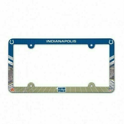 Indianapolis Colts Plastic License Plate Frame