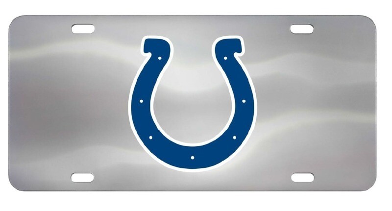 Indianapolis Colts Sports Licensing Solutions Die Cast License Plate