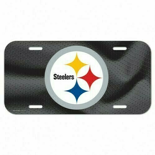 Pittsburgh Steelers Plastic License Plate Pittsburgh Steelers Plastic License Plate