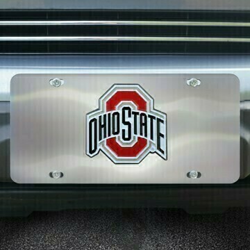 Ohio State Buckeyes Sports Licensing Solutions Die Cast License Plate