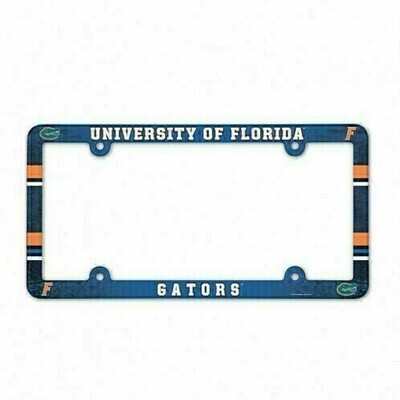 Florida Gators Plastic License Plate Frame