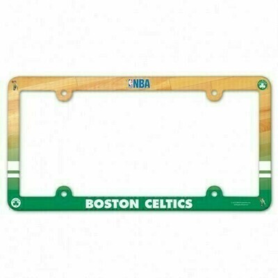 Boston Celtics Plastic License Plate Frame Boston Celtics Plastic License Plate Frame