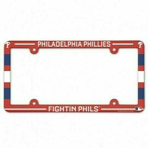 Philadelphia Phillies Plastic License Plate Frame