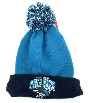 San Jose Sharks Men’s Mitchell & Ness Cuffed Knit Hat