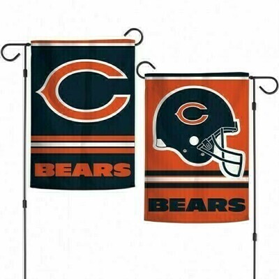 Chicago Bears 12.5" x 18" Premium 2-Sided Garden Flag