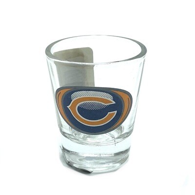 Chicago Bears 2 Ounce Collector Shot Glass
