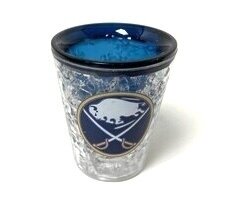 Buffalo Sabres 2 Ounce Crystal Shot Glass