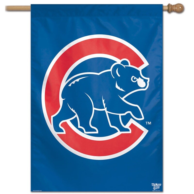 Chicago Cubs 28 Chicago Cubs 28" x 40" Vertical Flag