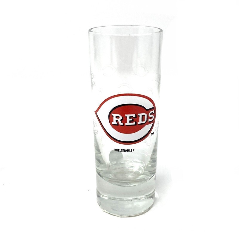 Cincinnati Reds 2.5 Ounce Shooter Tall Shot Glass