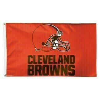Cleveland Browns Orange 3' x 5' Deluxe Flag
