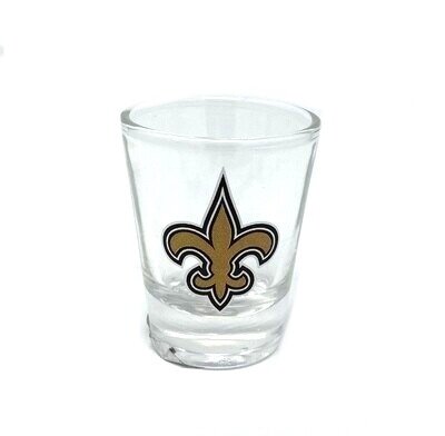 New Orleans Saints 2 Ounce Collector Shot Glass