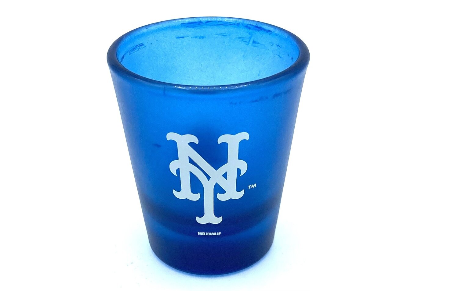 New York Mets 2 Ounce Collector Blue Shot Glass