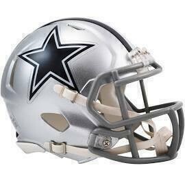 Dallas Cowboys Speed Riddell Mini Helmet