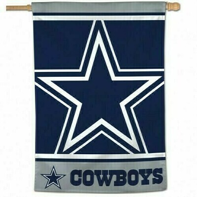 Dallas Cowboys Mega Logo 28 Dallas Cowboys Mega Logo 28" x 40" Vertical Flag