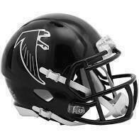 Atlanta Falcons 2019 Speed Black Riddell Mini Helmet