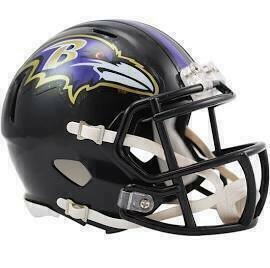 Baltimore Ravens Riddell Speed Mini Helmet