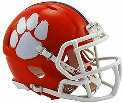 Clemson Tigers Riddell Speed Mini Helmet