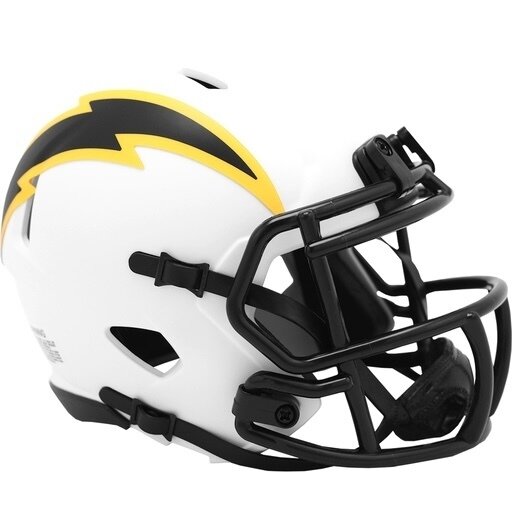 Los Angeles Chargers Riddell Lunar Eclipse Mini Helmet