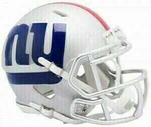 New York Giants Riddell AMP Alternate Speed Mini Helmet