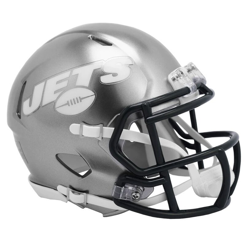 New York Jets Riddell Flash Alternate Revolution Speed Mini Football Helmet